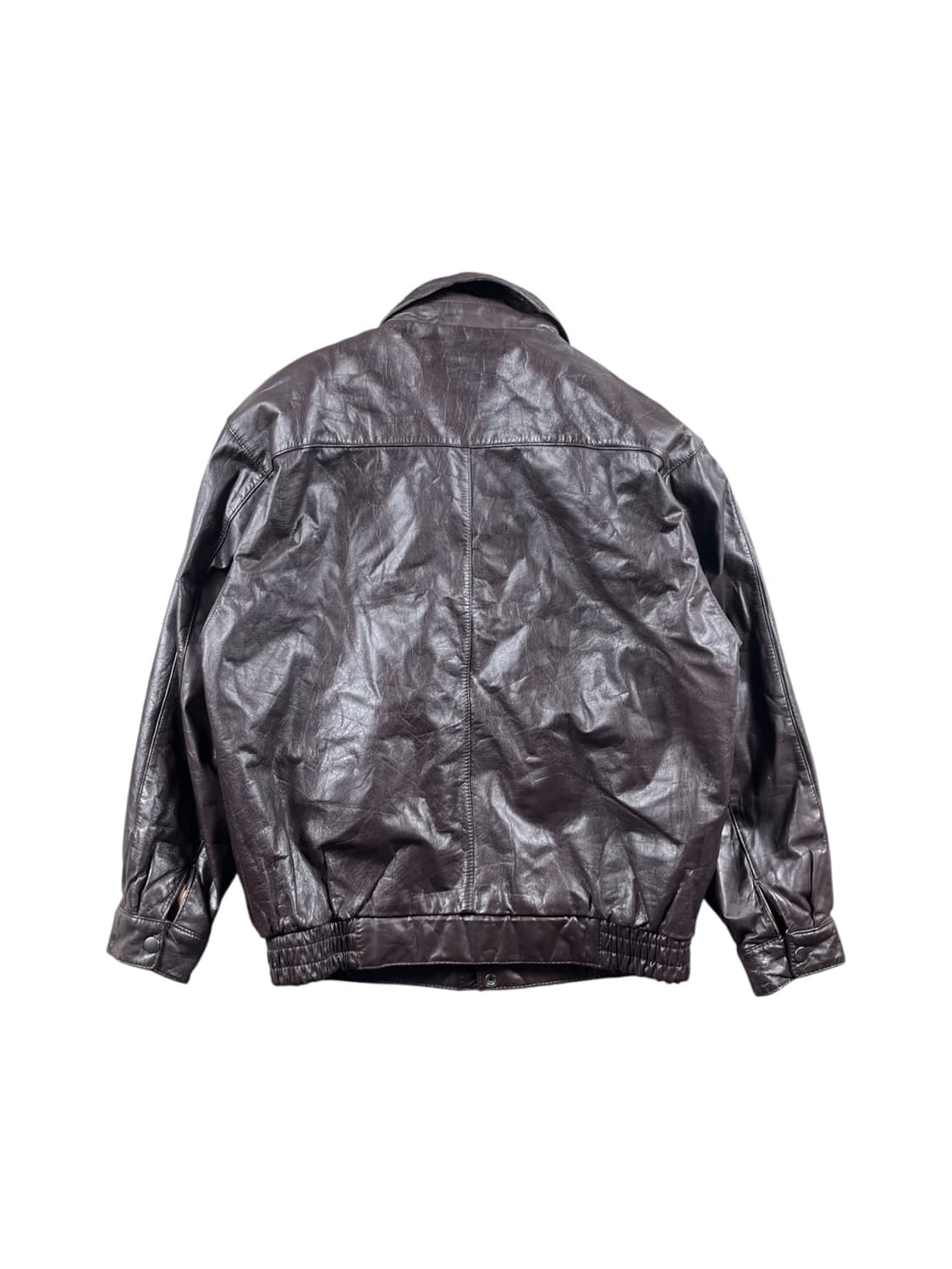 Vintage 소가죽 붐버자켓 상품이미지5