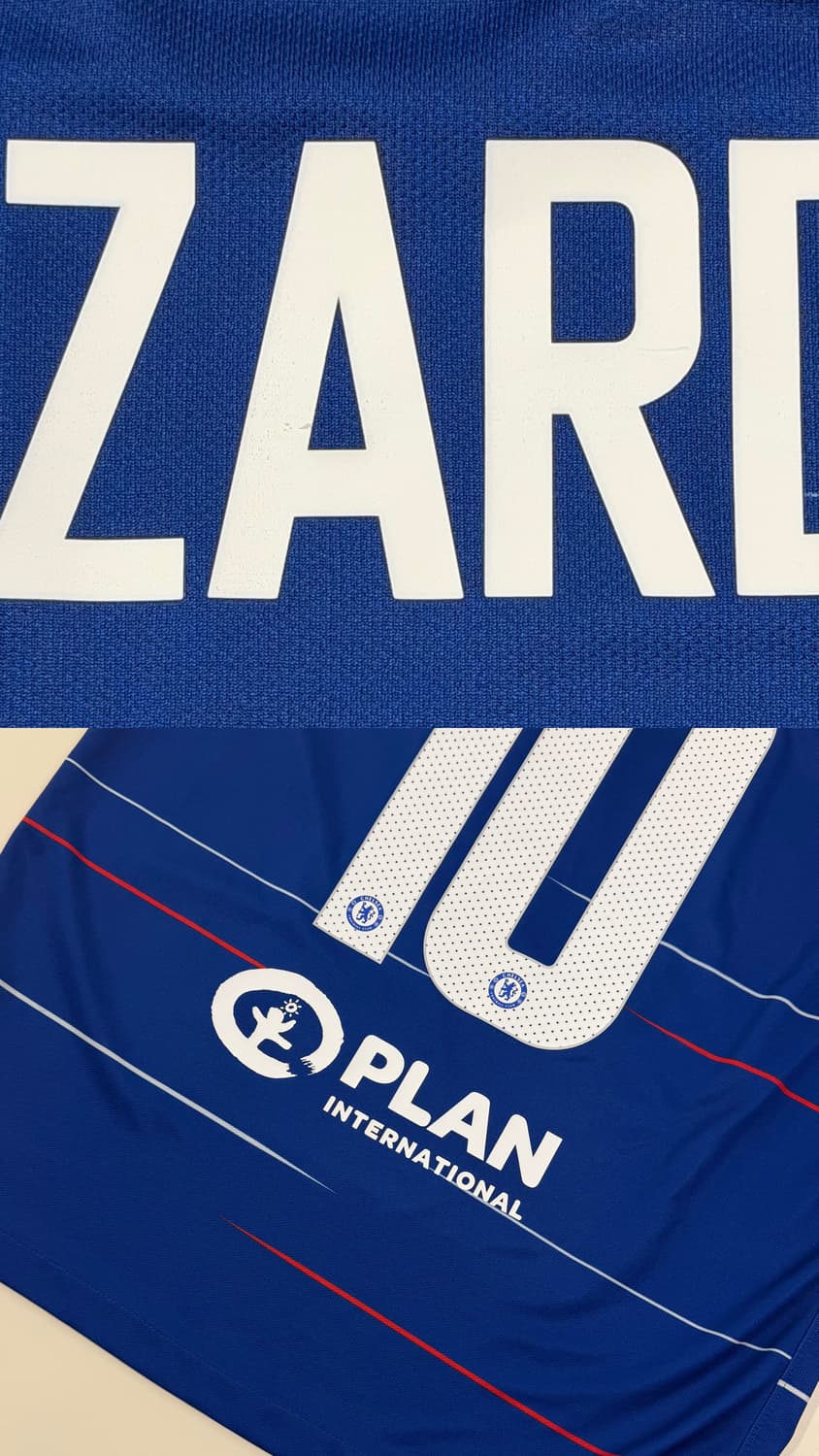 18-19 첼시 홈 아자르 유니폼 상품이미지3