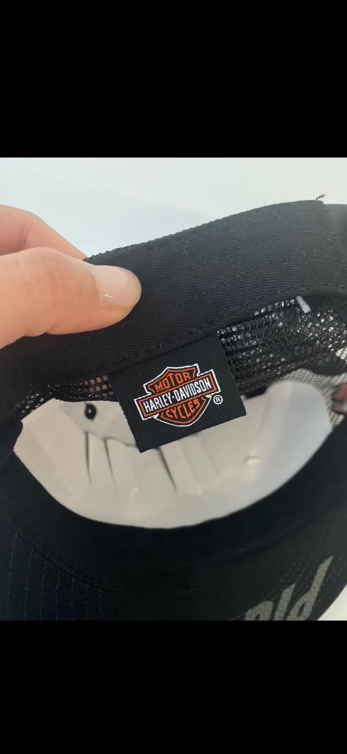 할리데이비슨 피그 트레일 자수 매쉬 메쉬 모자 트러커캡 스냅백 새제품 상품이미지7
