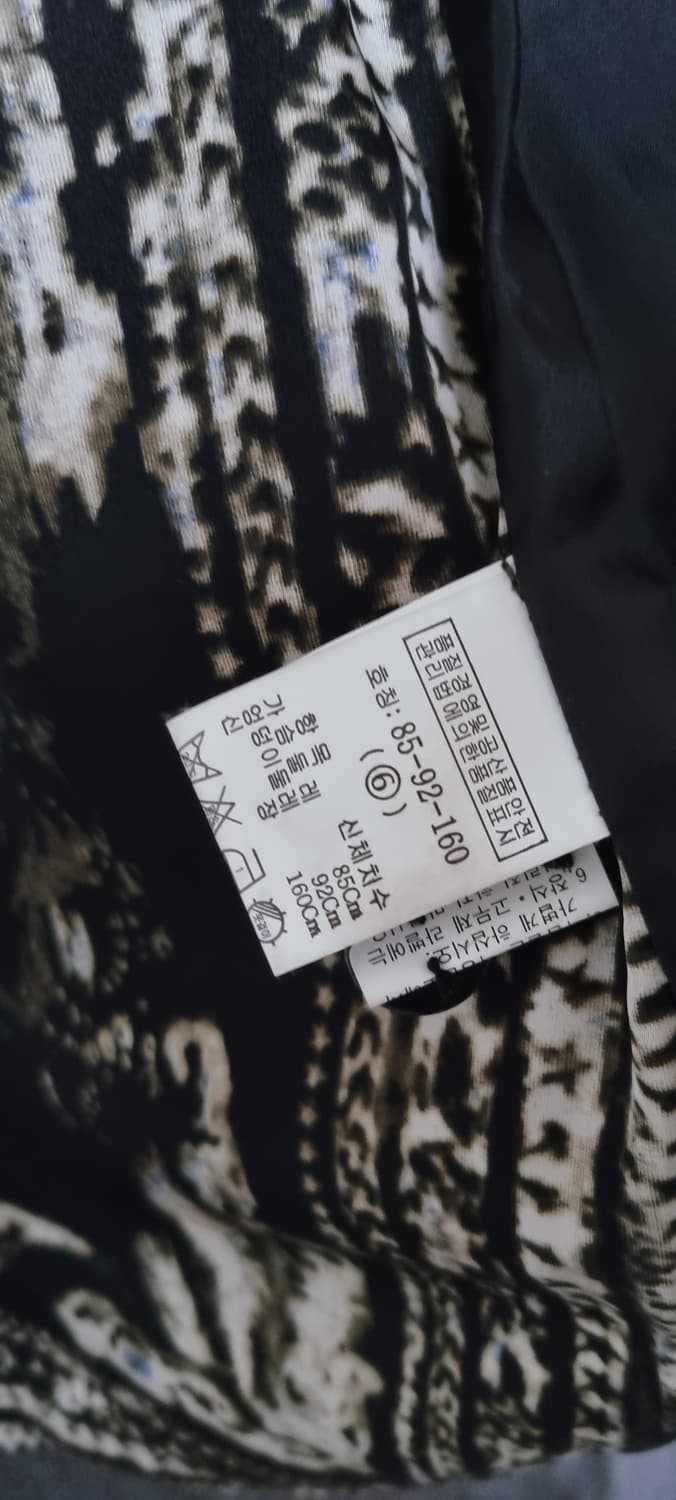 Dear I'age 블랙 코트 자켓 상품이미지7