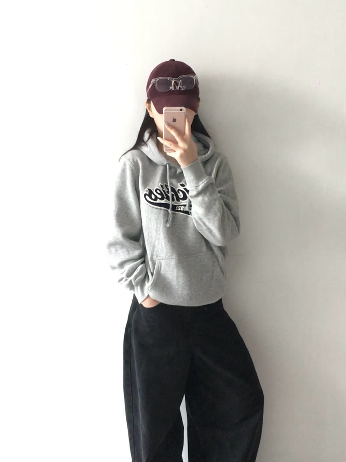 디키즈 빅자수 로고 후드티 상품이미지2