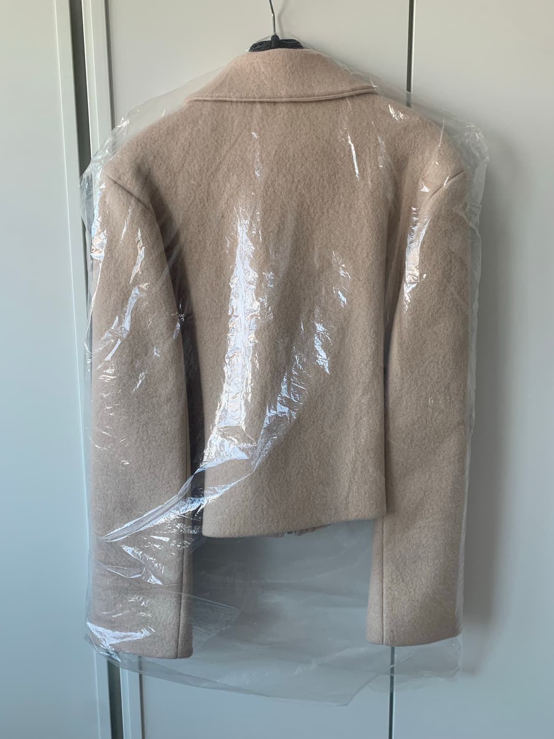 스테이피플 크롭드 알파카 자켓 코트 상품이미지4