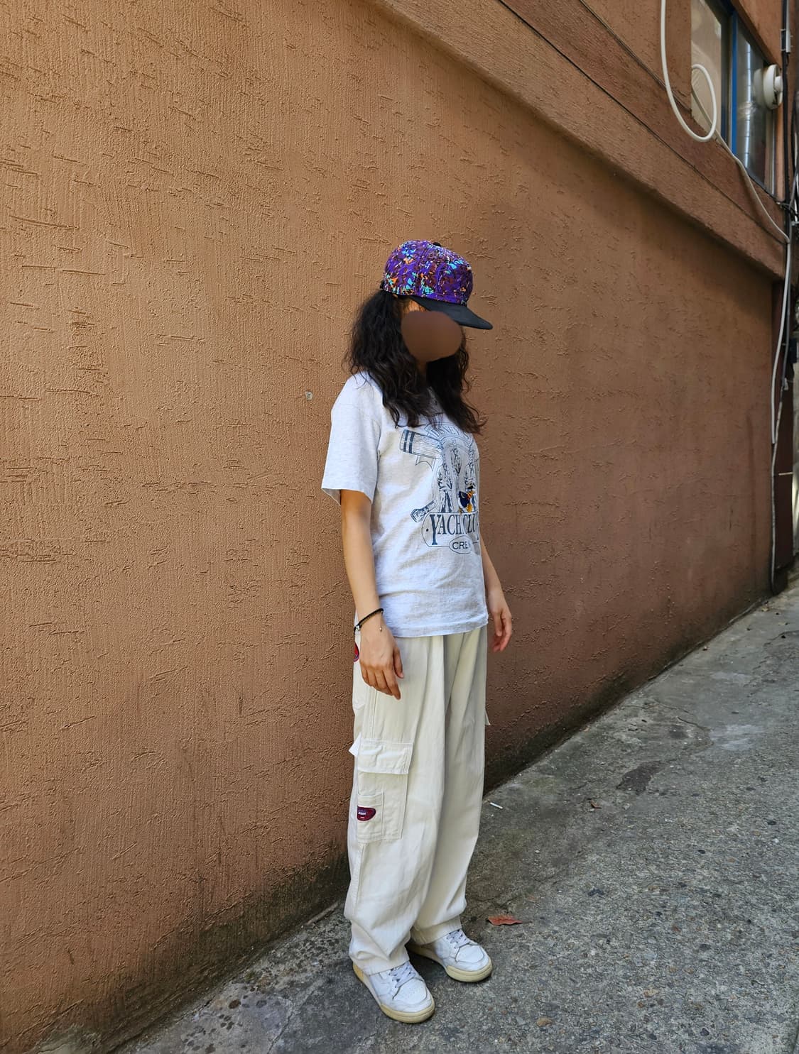 90's Disney Original Yacht Club 마린 도널드덕T 상품이미지7