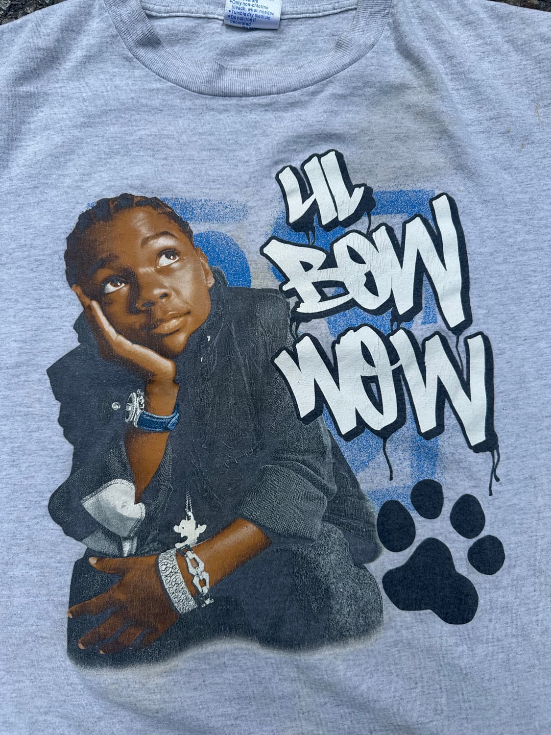 빈티지 00s Lil bow wow 릴 바우 와우 랩 티셔츠 상품이미지2
