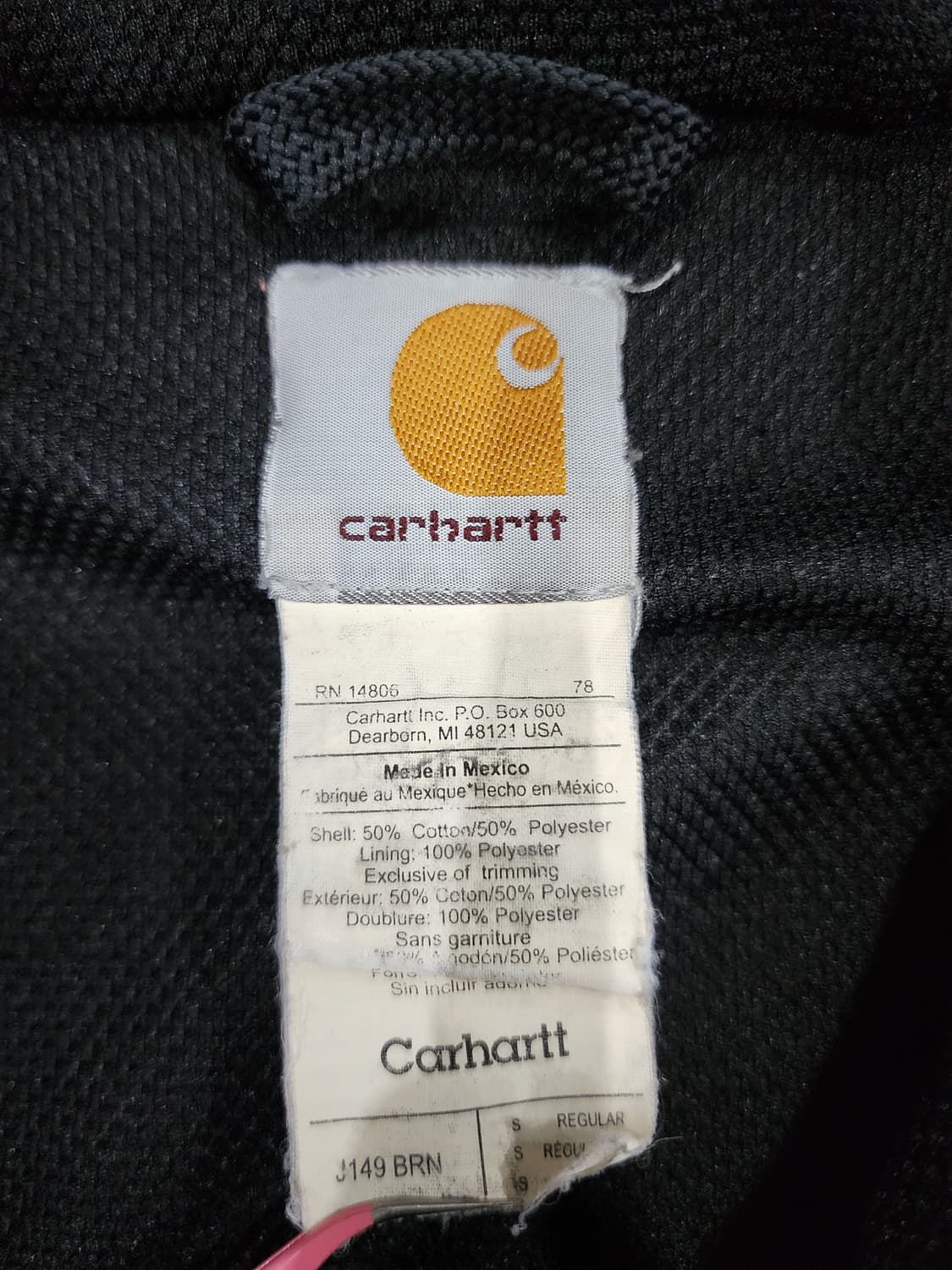 칼하트 된장 후드집업 S 상품이미지7