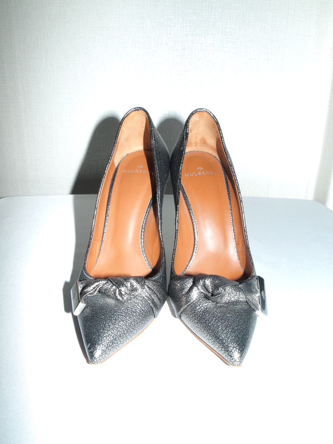 Sliver Grain Leather Pumps 상품이미지6