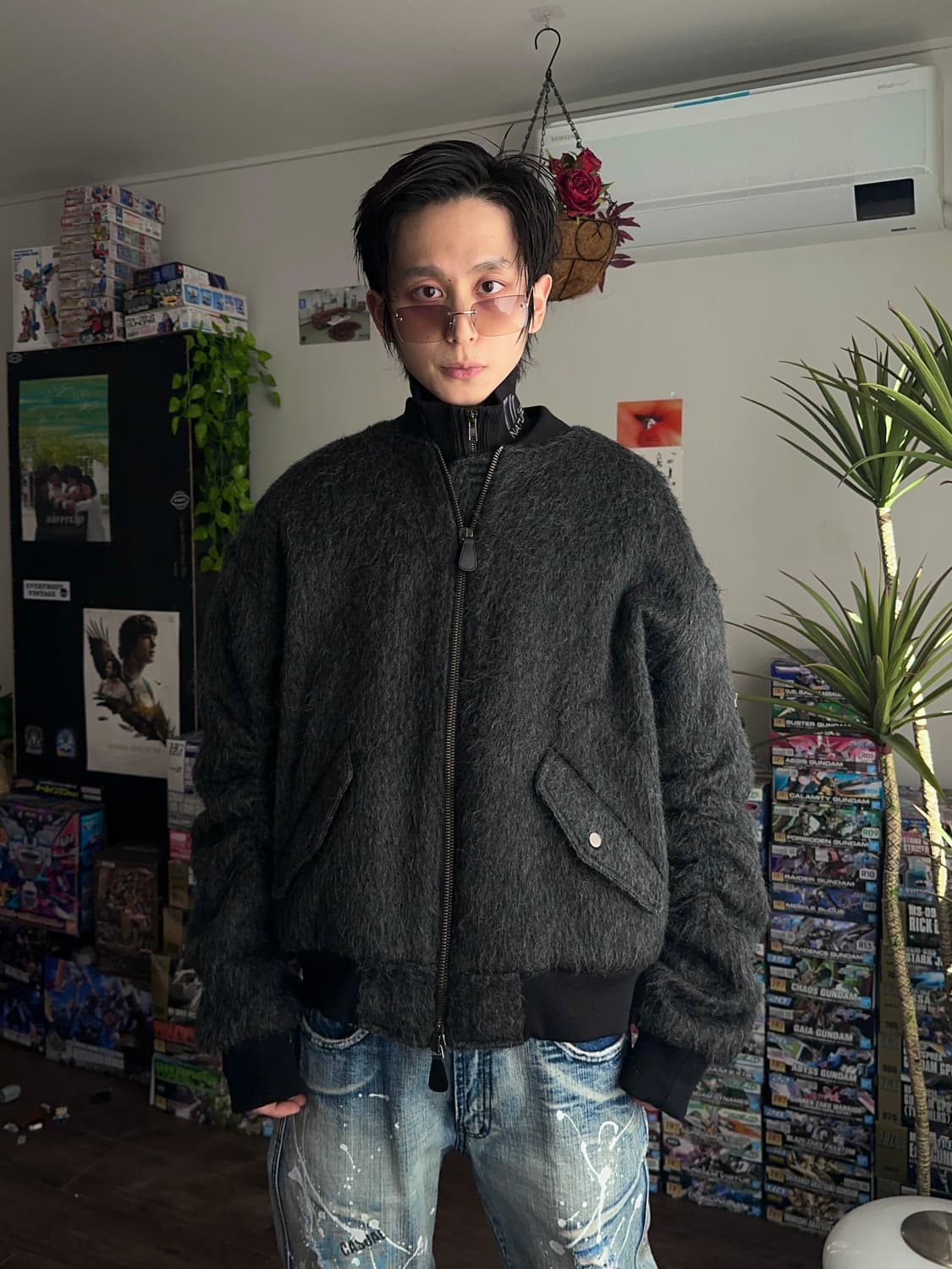 Dominans Stravan 알파카 울 오버 봄버 상품이미지2