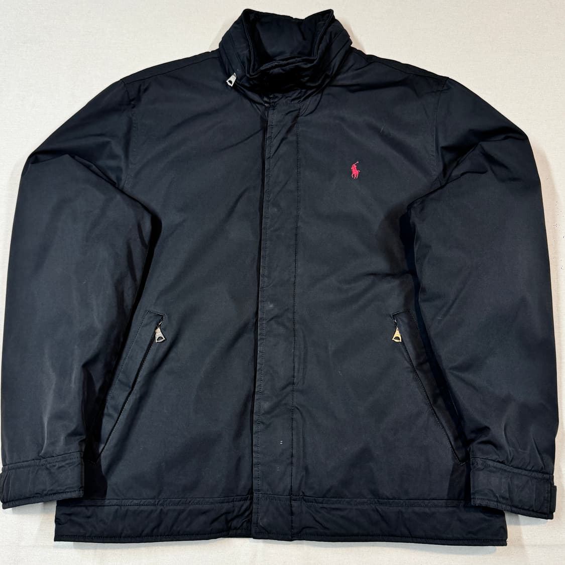 L) 폴로 랄프로렌 블랙 폴리쉘 히든후드 페리 자켓 상품이미지2