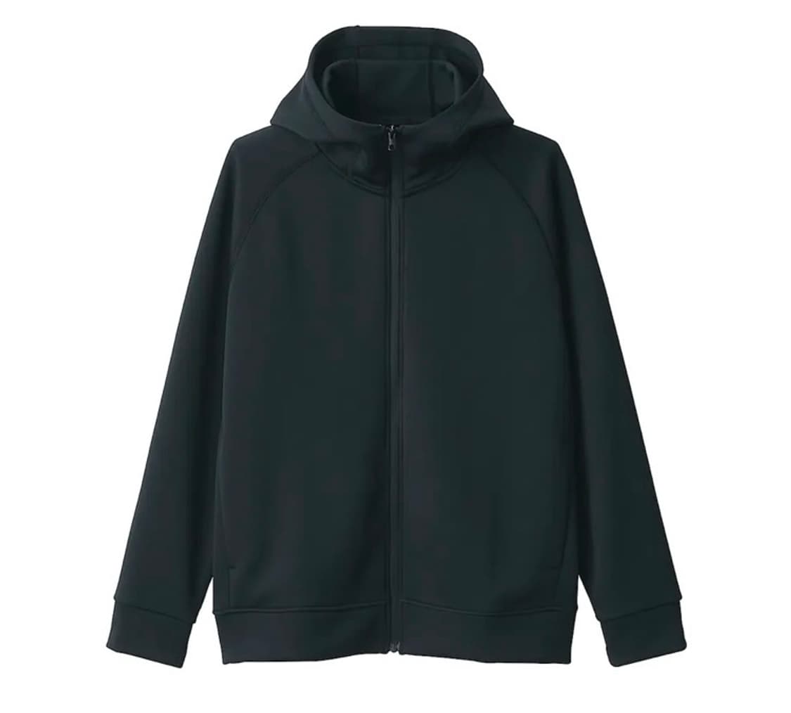 무인양품 무지 UV 컷 건조가 빠른 스웨트 집업 파카 후드집업 상품이미지1