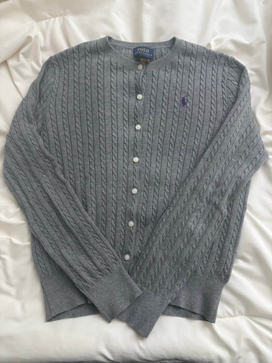 폴로 케이블 니트 (XL-55사이즈) 상품이미지1