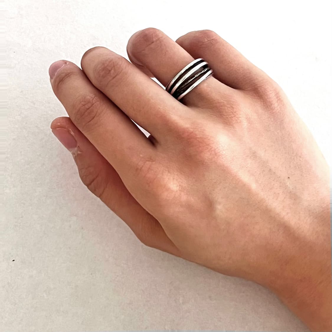 레이어드 반지 상품이미지1