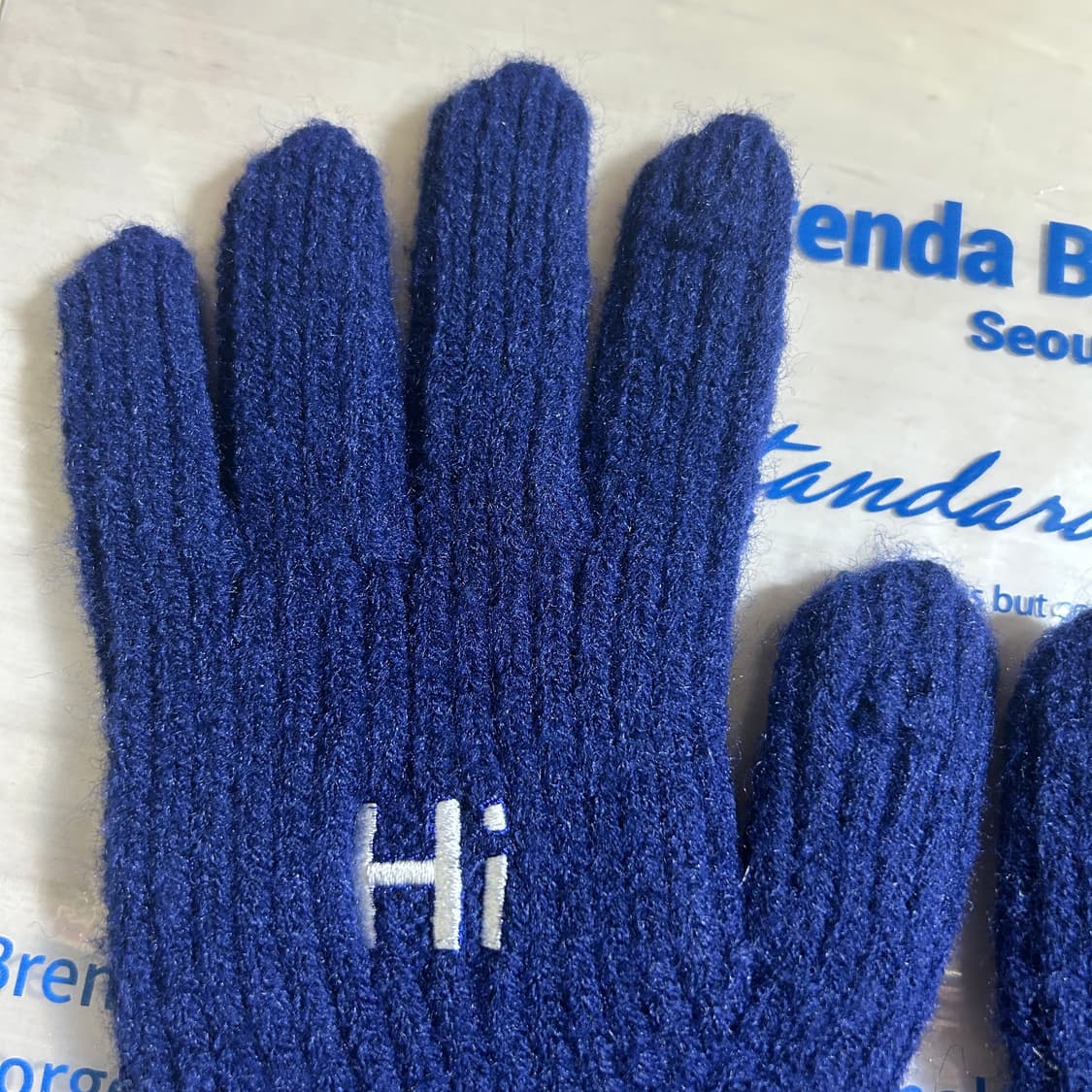 브렌다브렌든 hi bye 장갑 상품이미지4