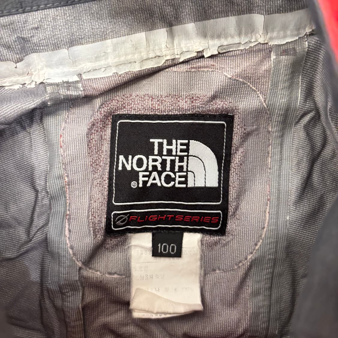 노스페이스 써밋 플라이트 배색 바람막이 상품이미지3