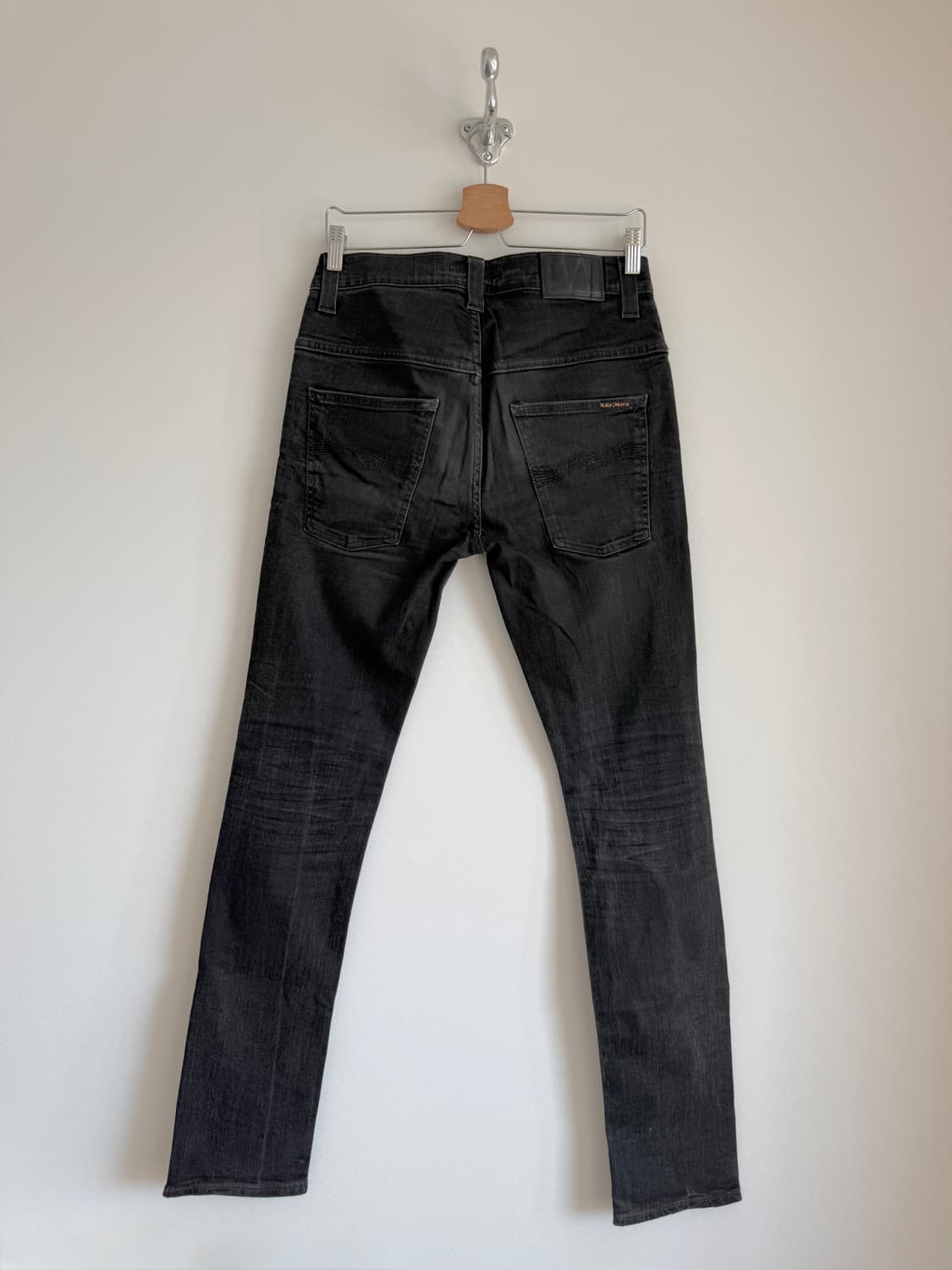 누디진(Nudie Jeans) 씬핀 블랙링 팬츠 상품이미지4