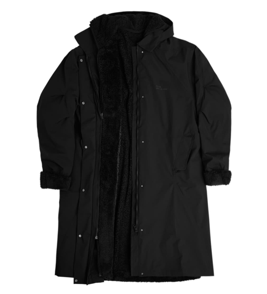 오호스 투웨이 나일론 퍼 코트 상품이미지2