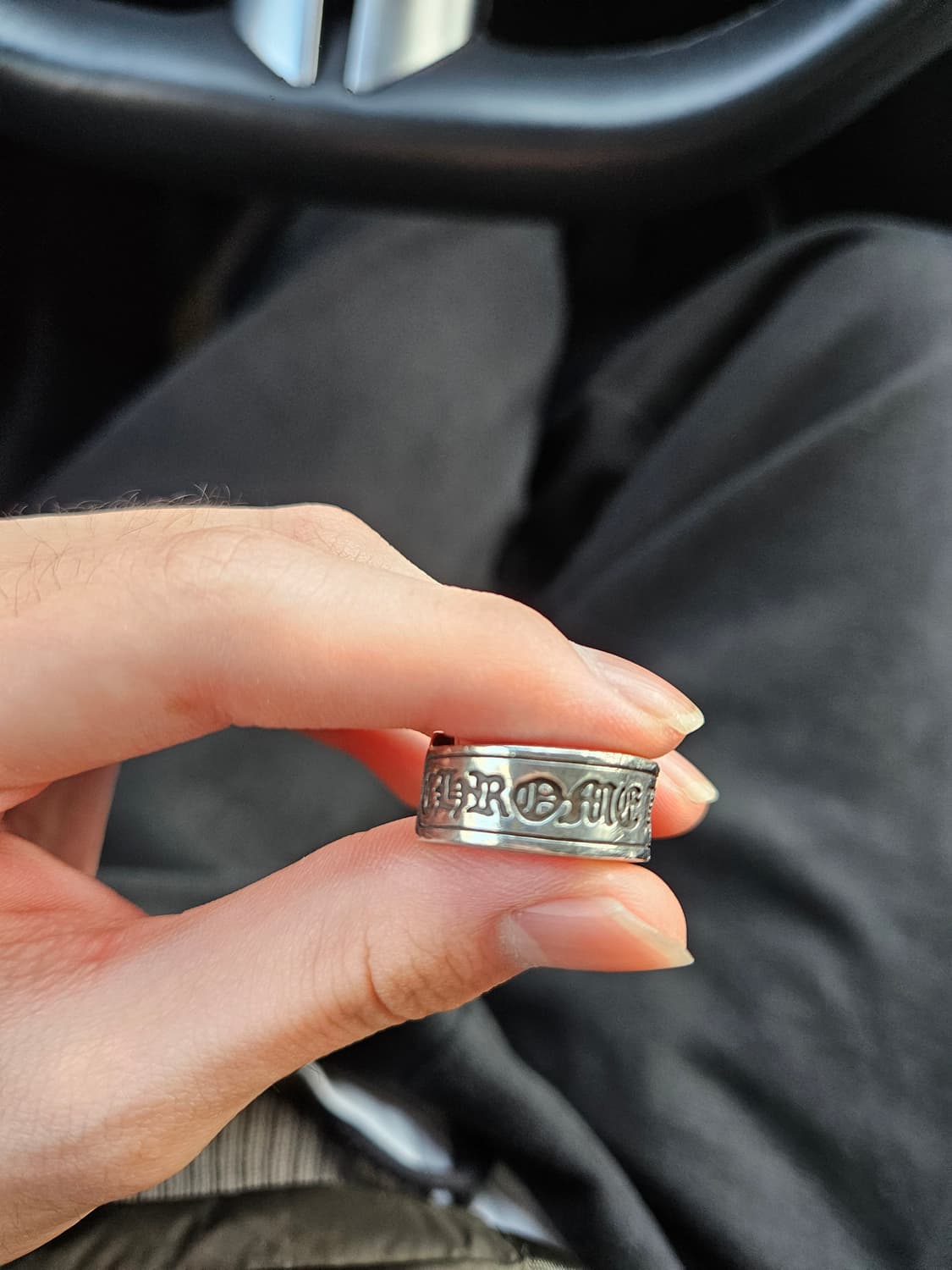 정품 크롬하츠 스크롤 라벨링 판매합니다 상품이미지3