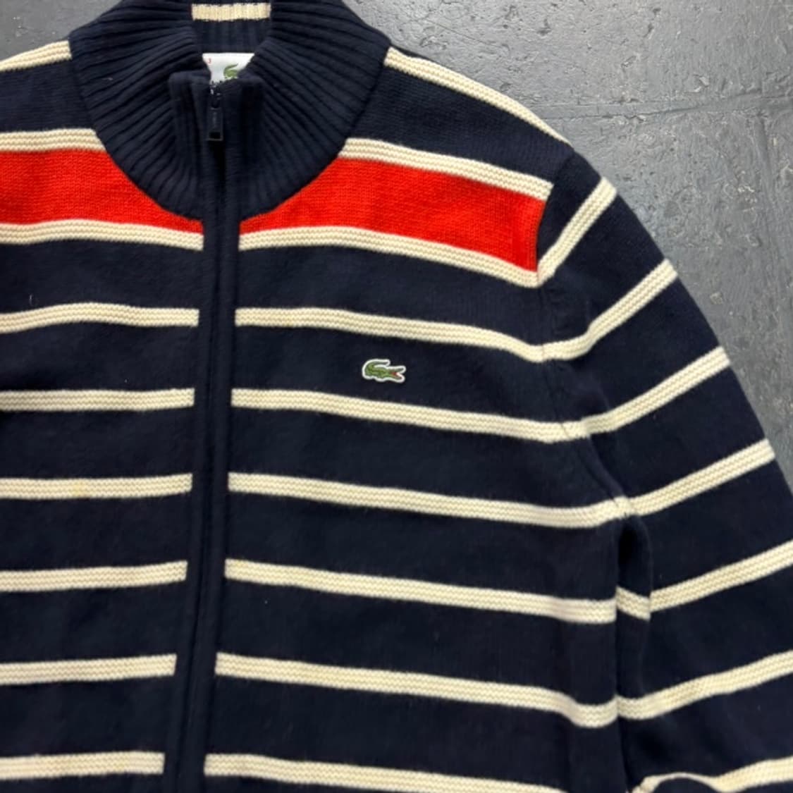 95 라코스테 니트집업  상품이미지2