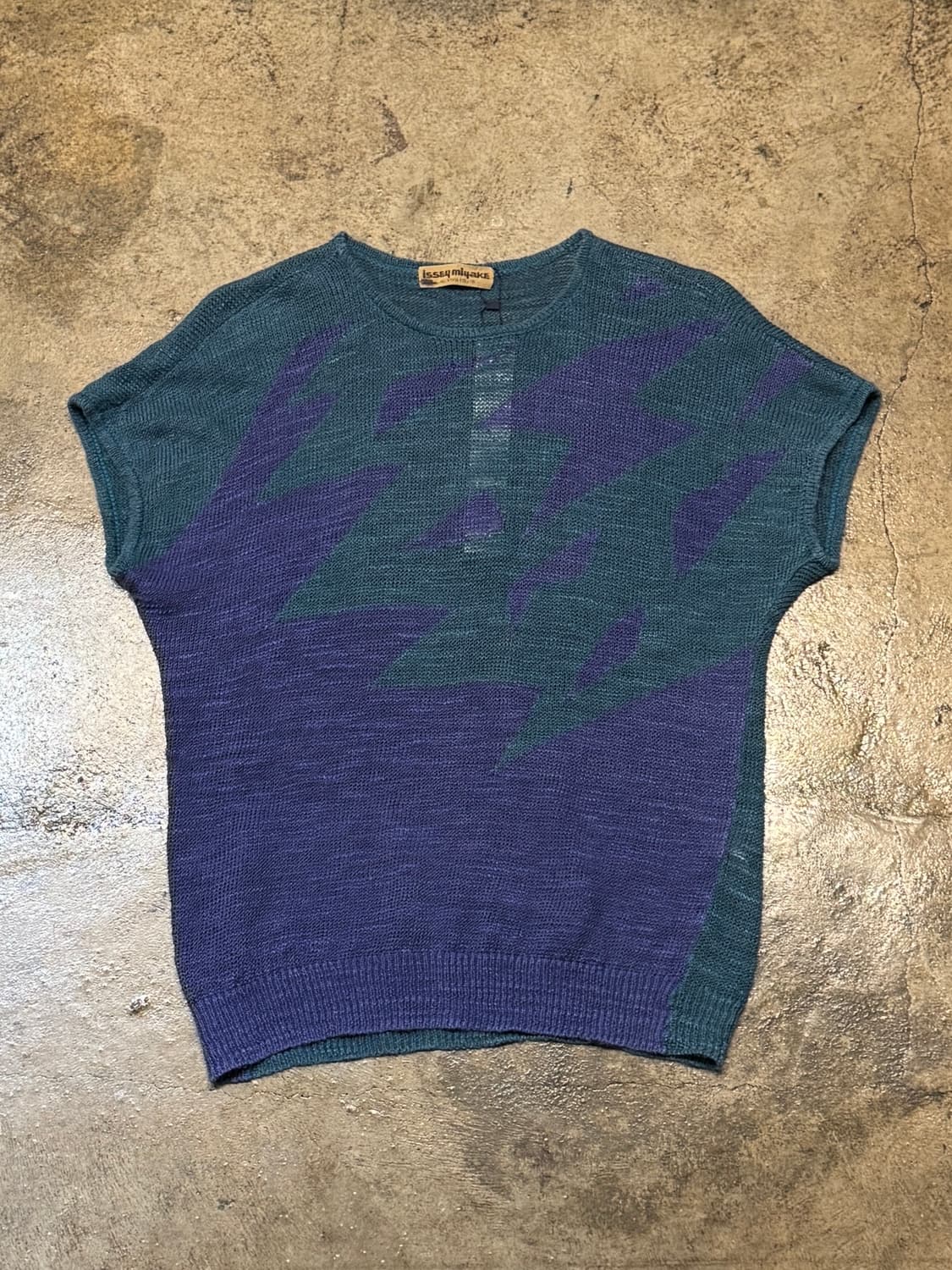 44-66 ) ISSEY MIYAKE Pattern Linen Knit 상품이미지4