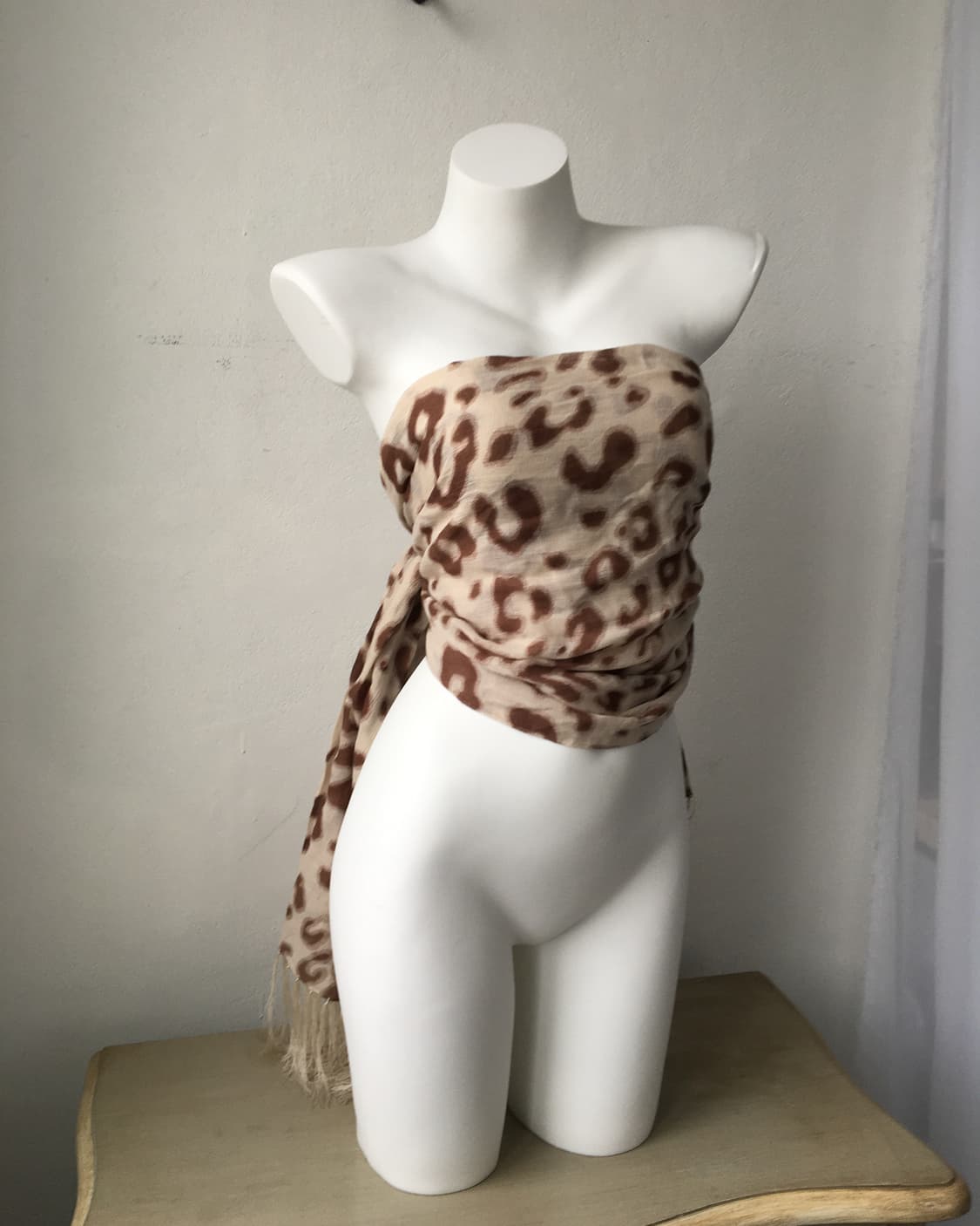pattern point scarf 상품이미지3
