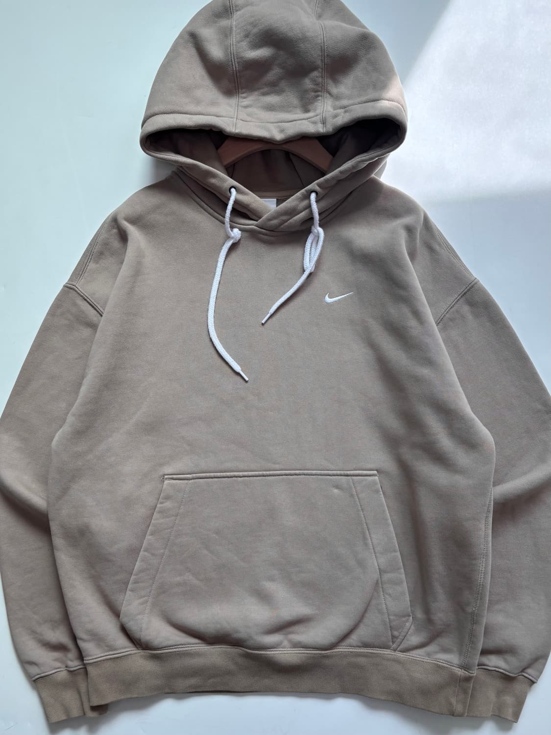 Nike 나이키 NRG 베이지 스우시 후디 상품이미지4