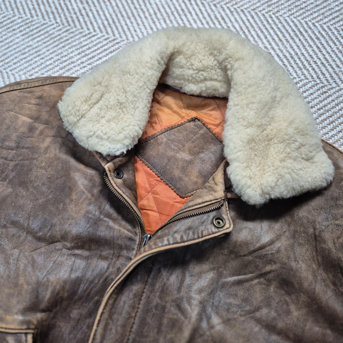 빈티지 G1 양가죽 자켓 상품이미지3