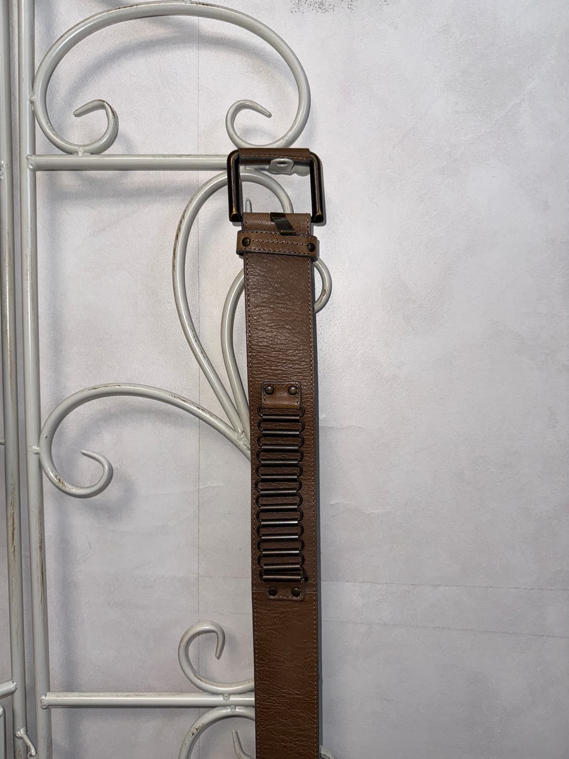 Brown western chain detail belt 상품이미지4