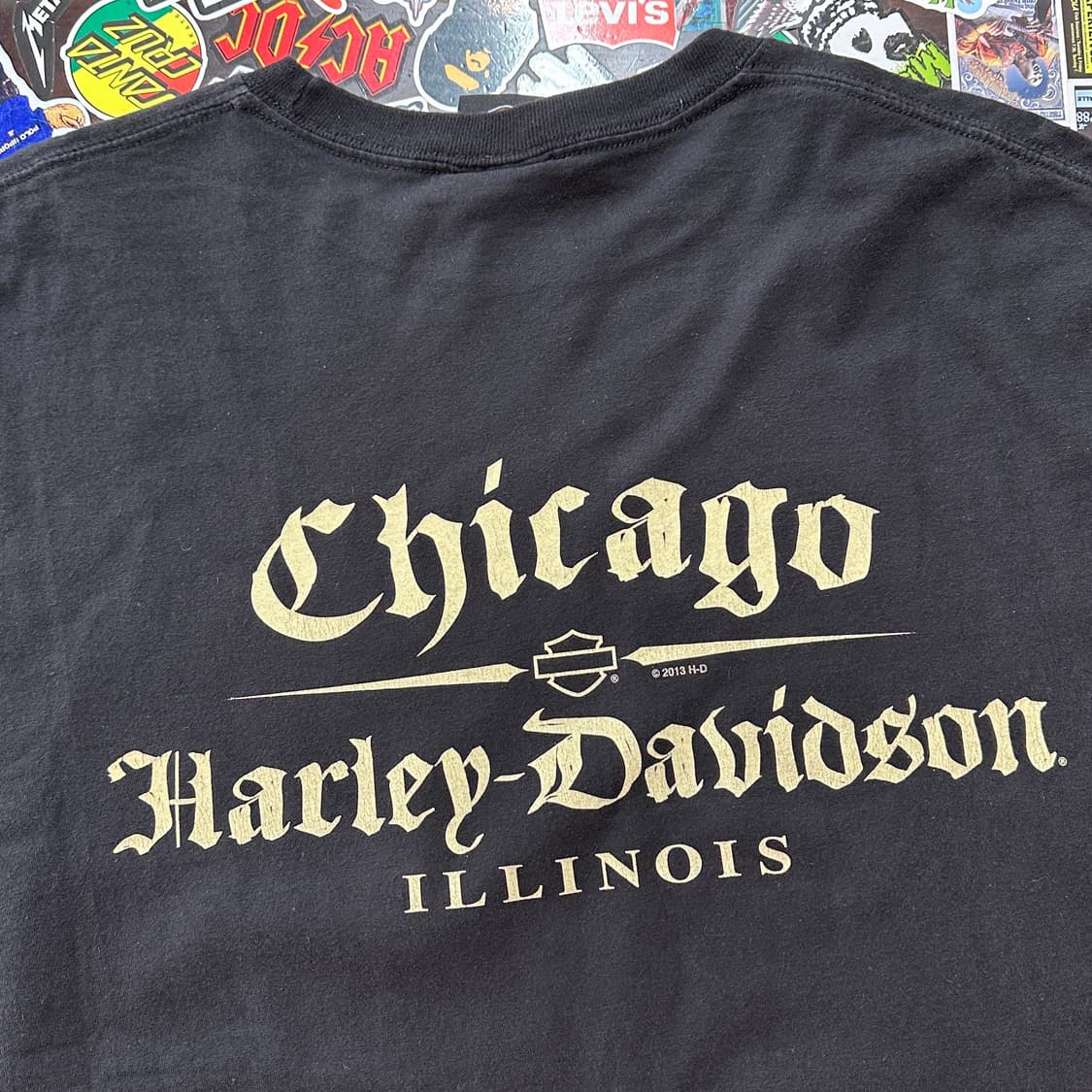 할리데이비슨 쉴드 로고 티셔츠 XXL 상품이미지5