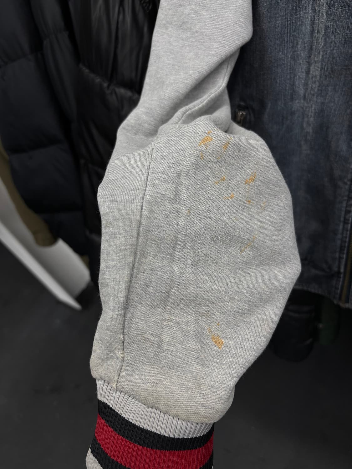 FUBU 푸부 데님 스웻 집업 상품이미지7