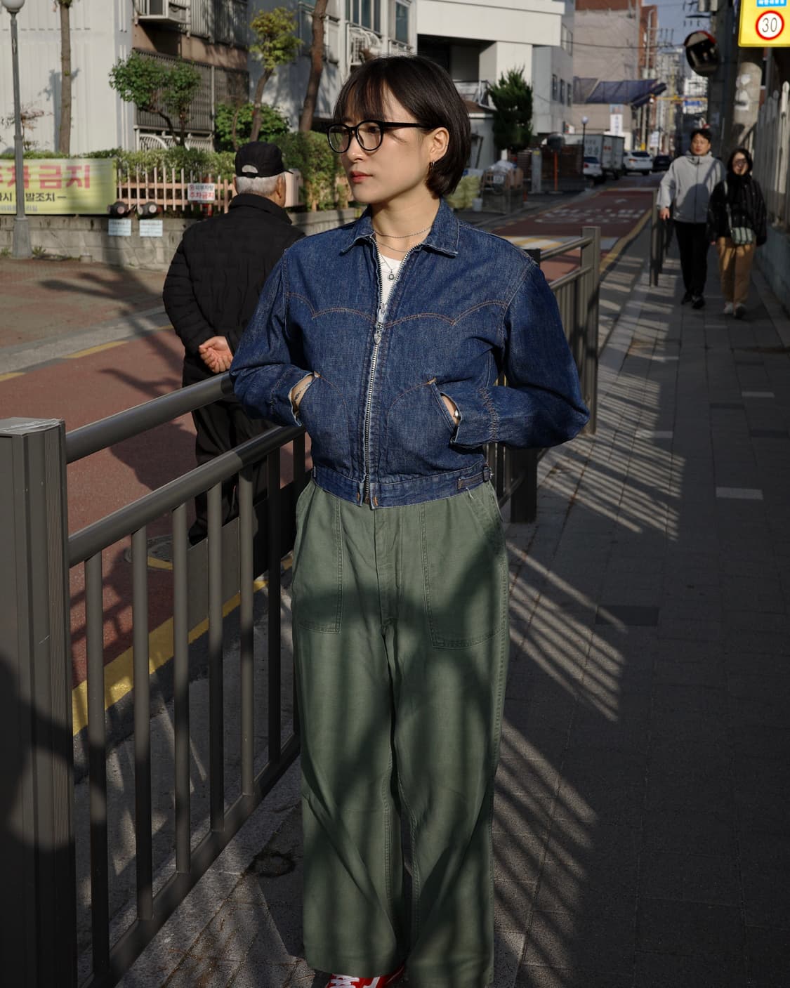 60s Key Imperial 웨스턴 요크 데님 워크 자켓 상품이미지10