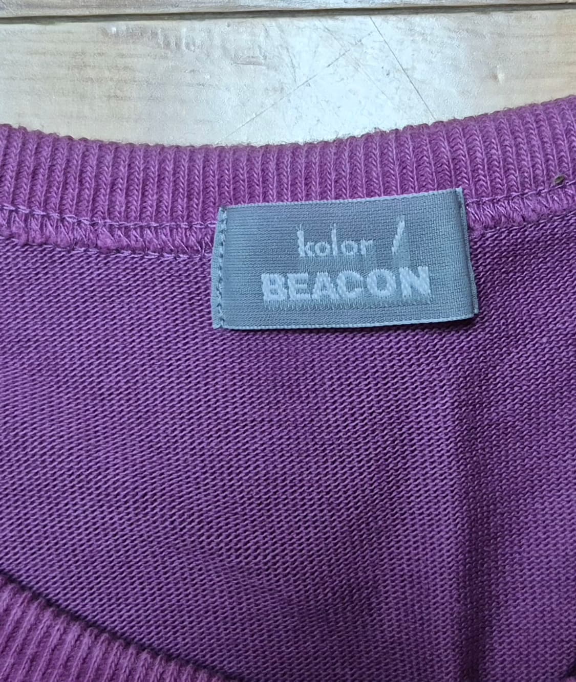 Kolor Beacon 퍼플 티셔츠 상품이미지3