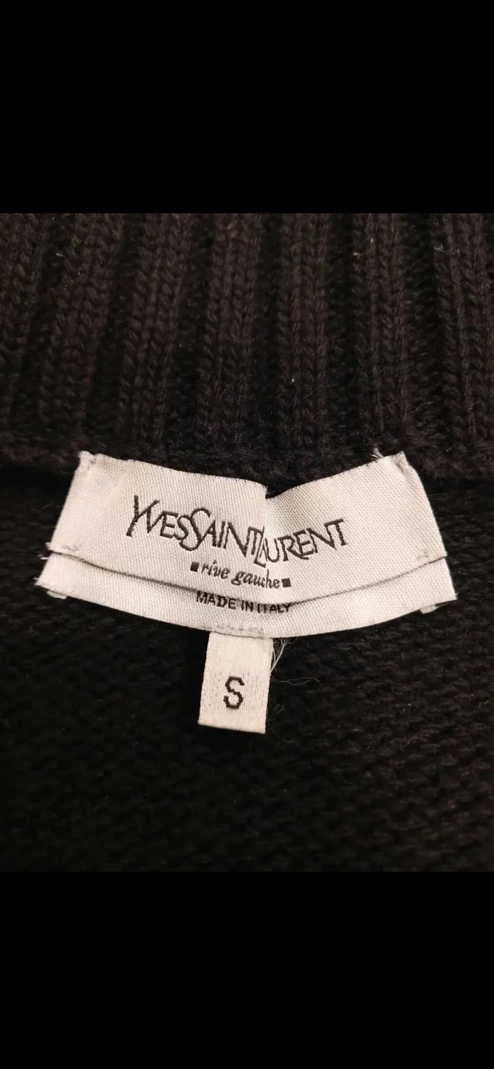 YSL rive gauche HEAVY WOOL KNIT CARDIGAN 상품이미지9