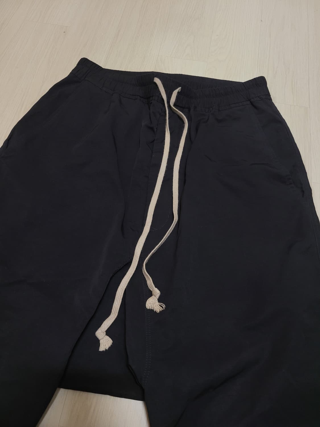 릭오웬스 DRKSHDW 드로우스트링 크롭 팬츠 바지 M 상품이미지2