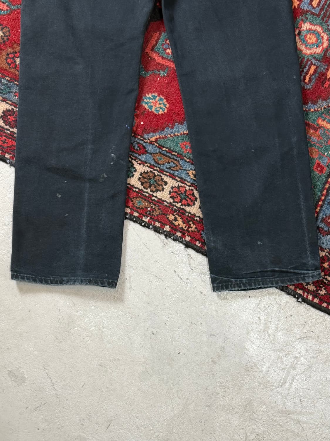 OG USA Made 칼하트 B01 더블니 블랙 칼하트 썩블니 좀비 상품이미지8