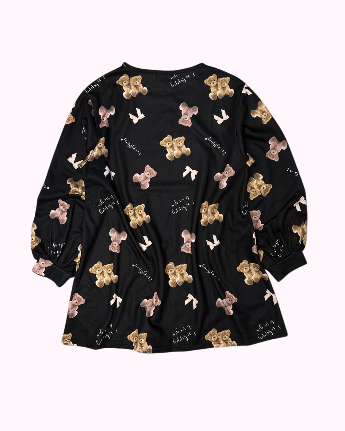 cross choker bear black dress 상품이미지4