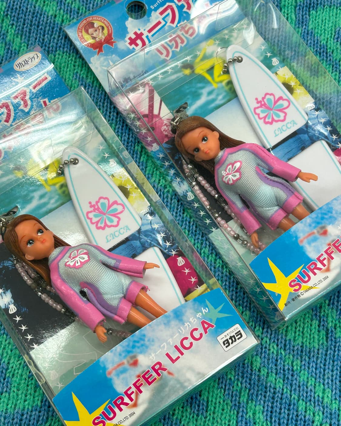 서퍼리카 리카짱 스트랩 키링 상품이미지1