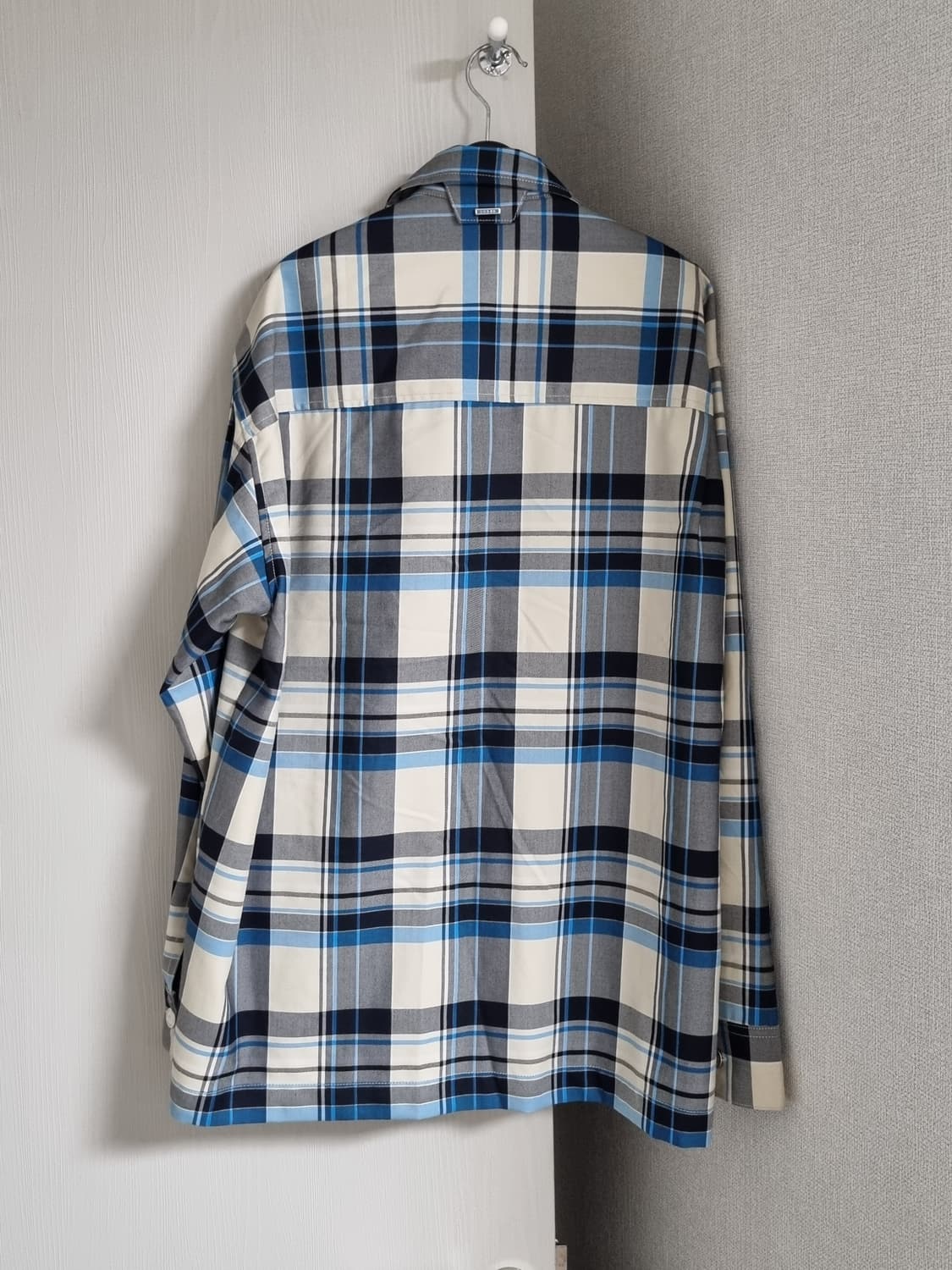 솔리드옴므 체크셔츠 자켓 상품이미지2