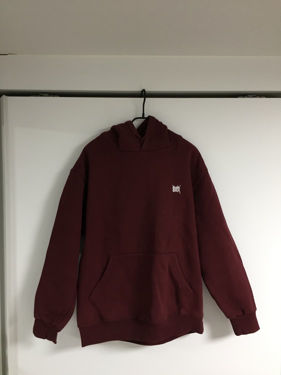 후드티 4종 (버건디, 브라운, 그린, 화이트) 상품이미지1