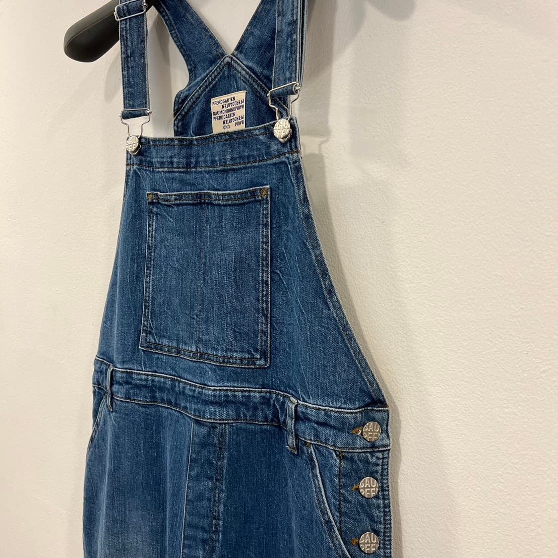 BAUM UND PFERDGARTEN 바움 운드 페르드가르텐 데님 오버롤 상품이미지6