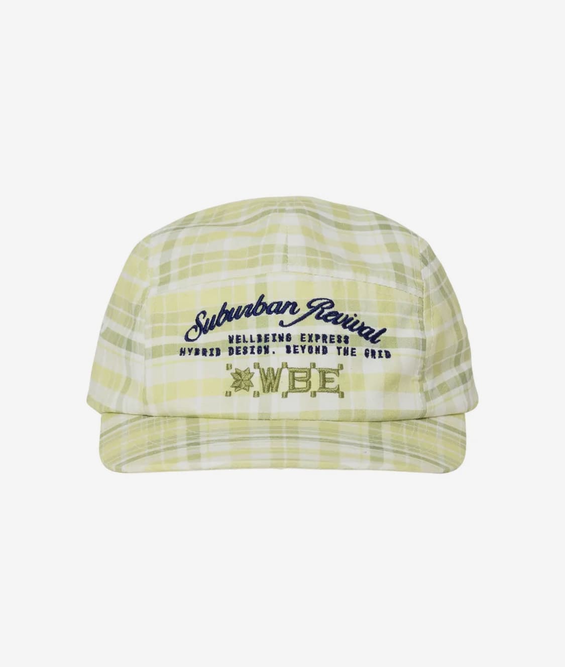 Vintage Cotton Camp Cap Check 상품이미지1