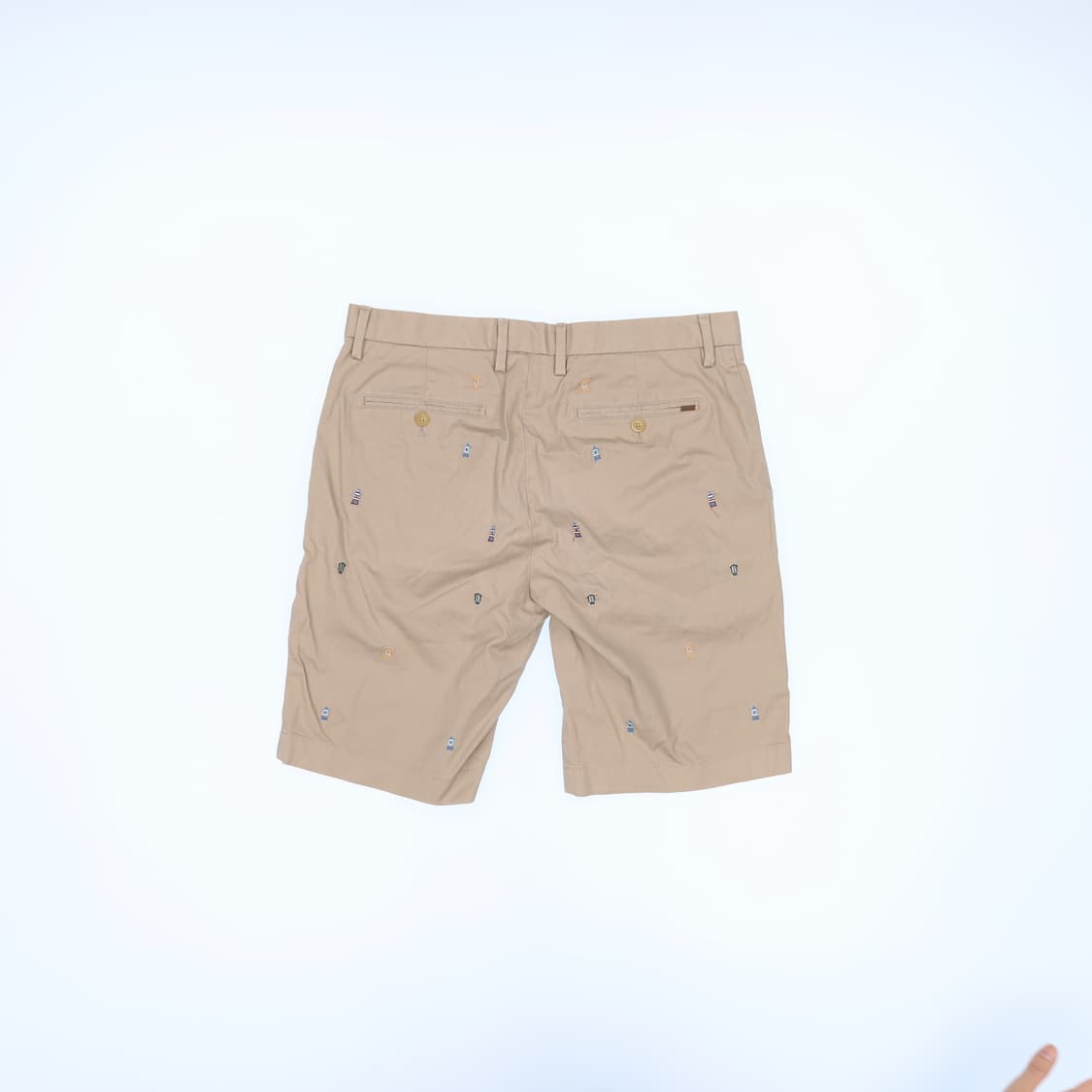 82 헤지스 자수 코튼반바지 0316H1 상품이미지2