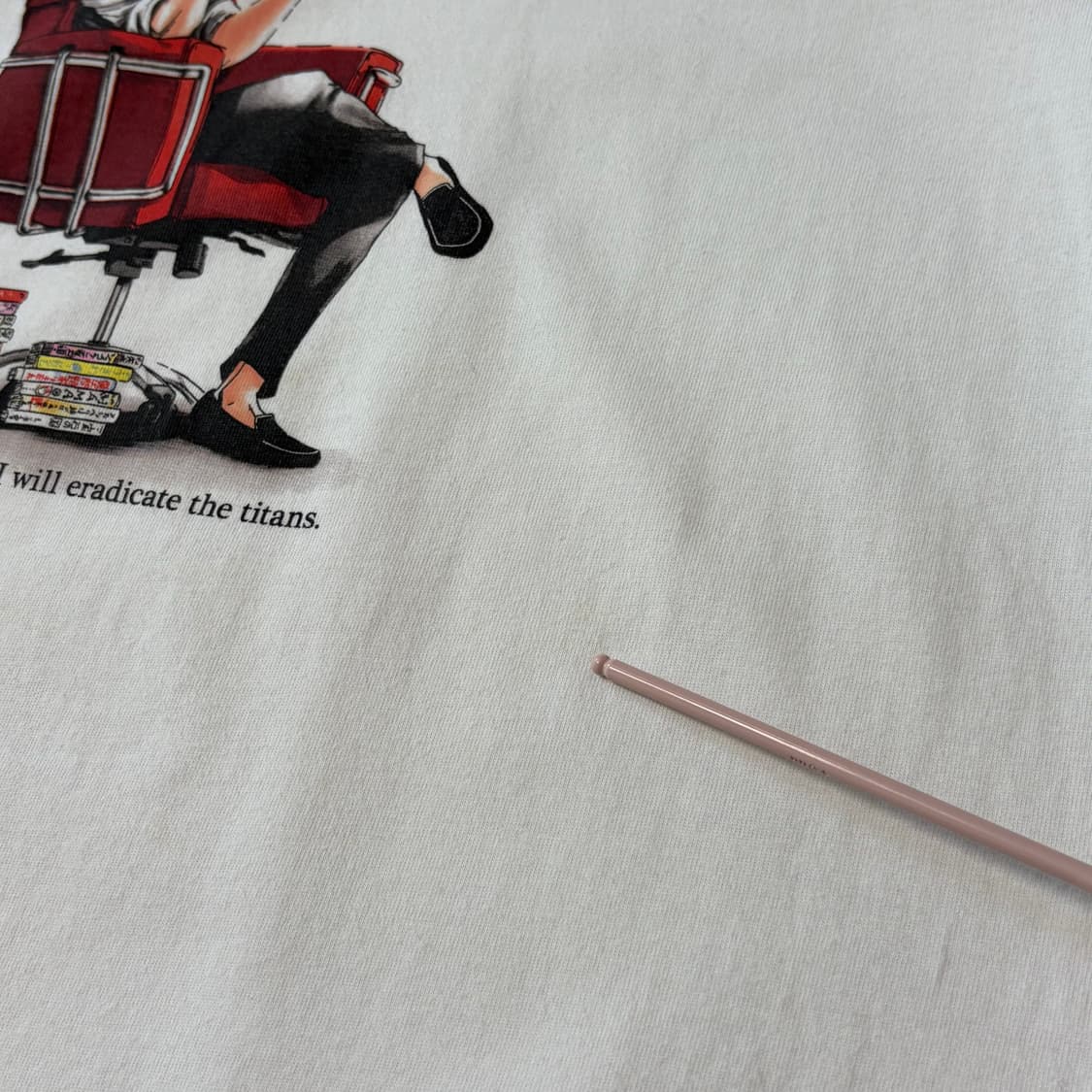 (M)유니클로 진격의 거인 반팔티셔츠 상품이미지5