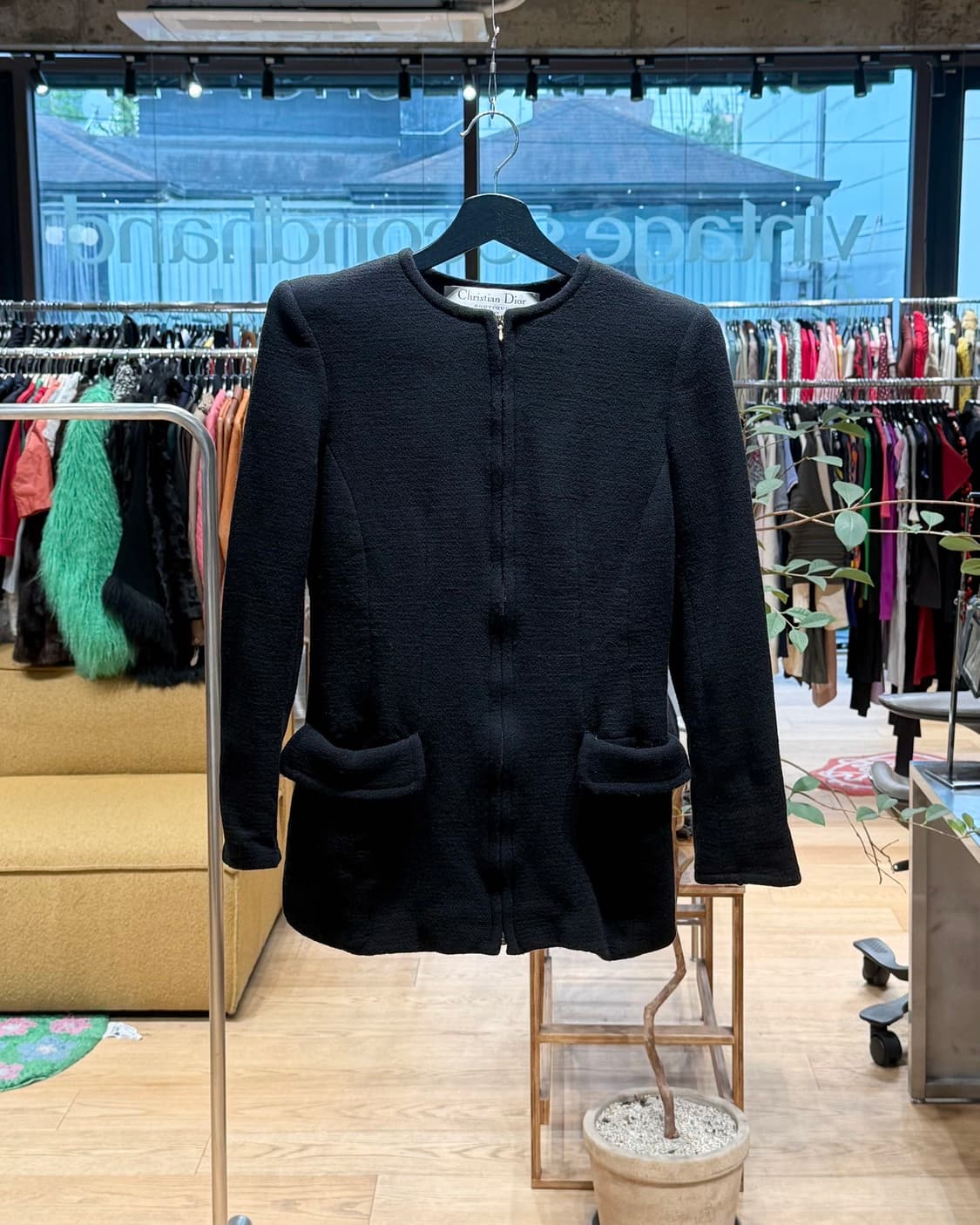크리스찬 디올 부티크 블랙 울 자켓  상품이미지1