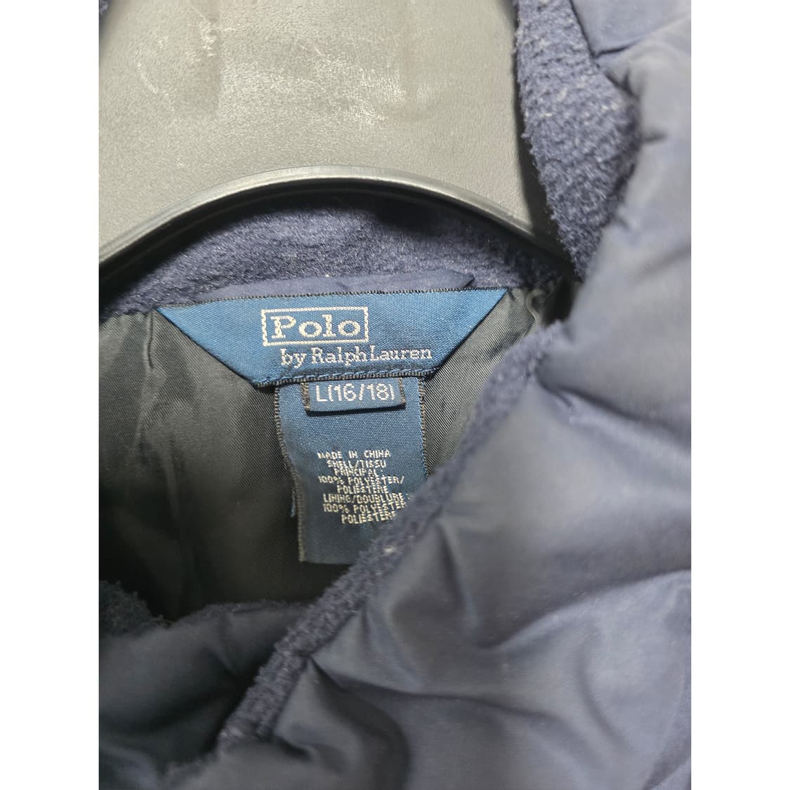 택포// 폴로 랄프로렌 패딩 조끼 L 상품이미지2