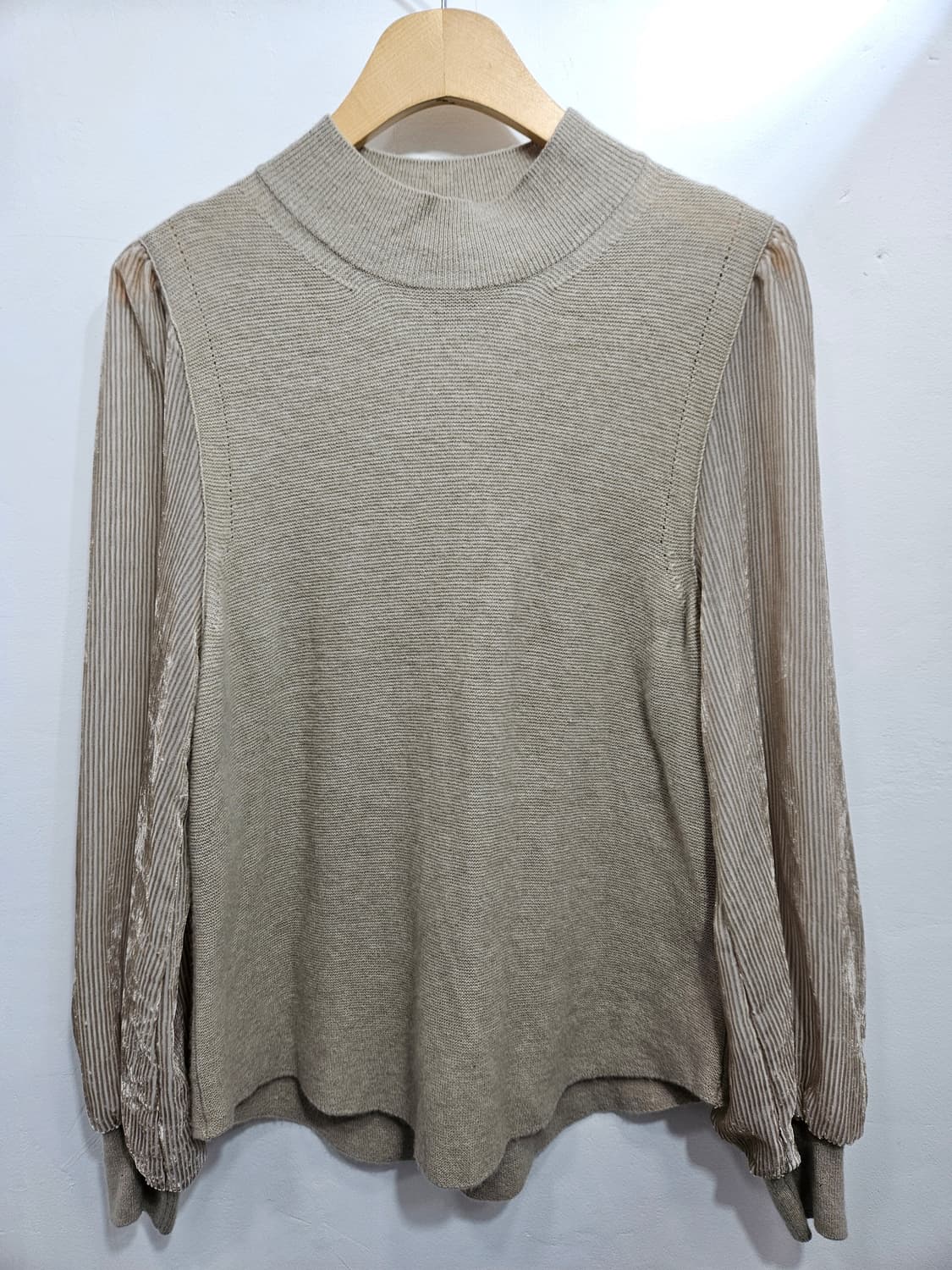 메르헨(Marchen) 시스루 캐시울 블라우스  상품이미지8