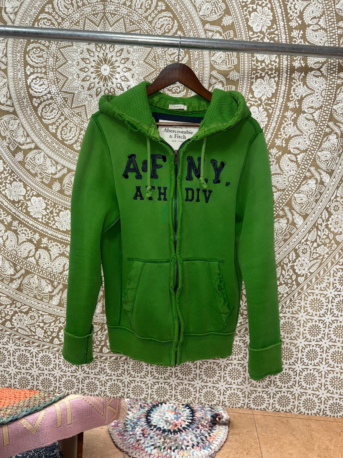 아베크롬비 머슬핏 기모 후드집업  상품이미지3