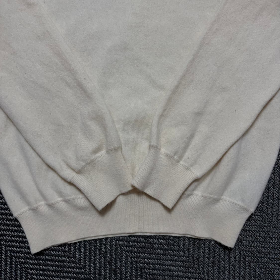 Z 제냐 캐시미어 니트 아이보리(XL) 상품이미지4