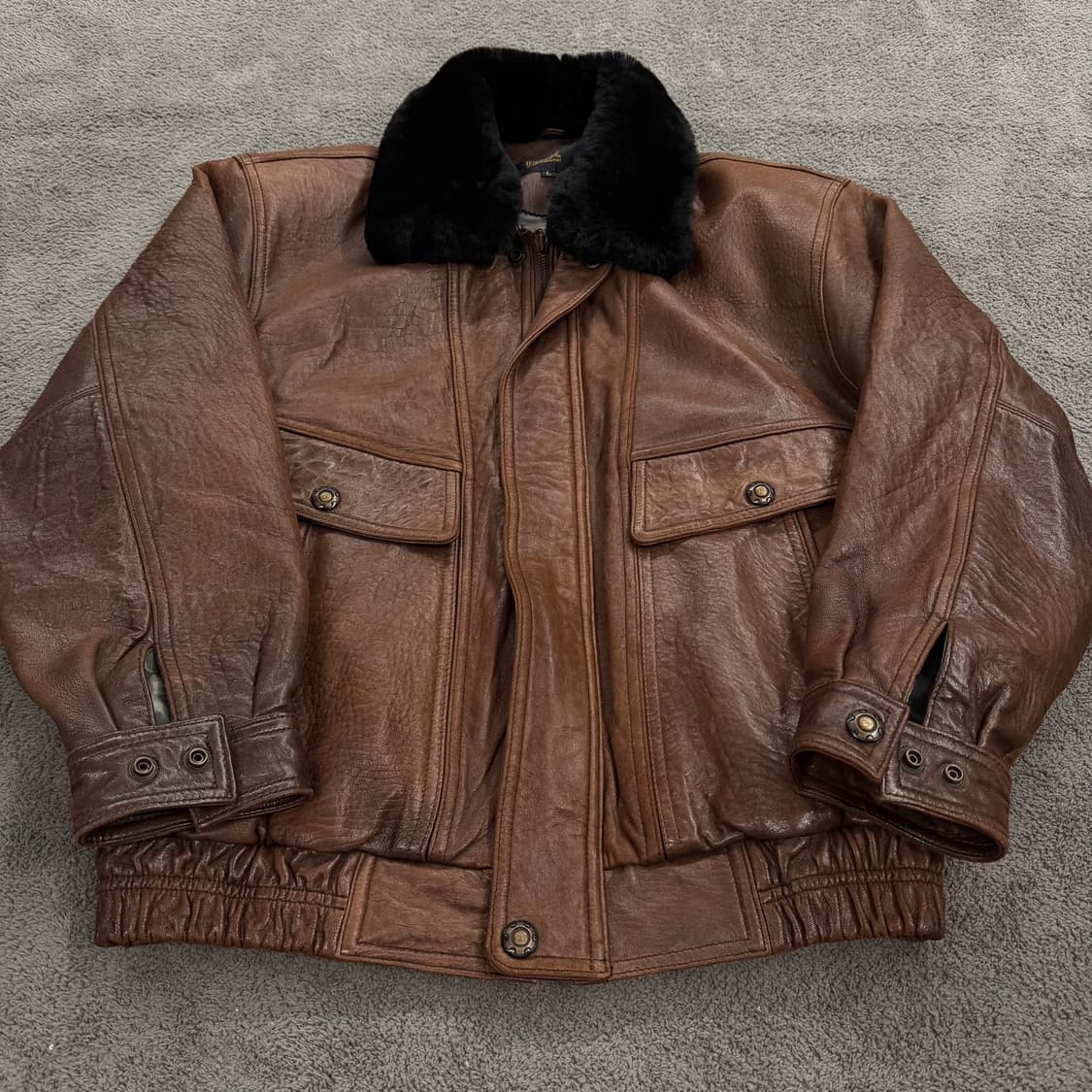 [ L ] 빈티지 G-1 양가죽 레더 가죽 자켓 상품이미지2