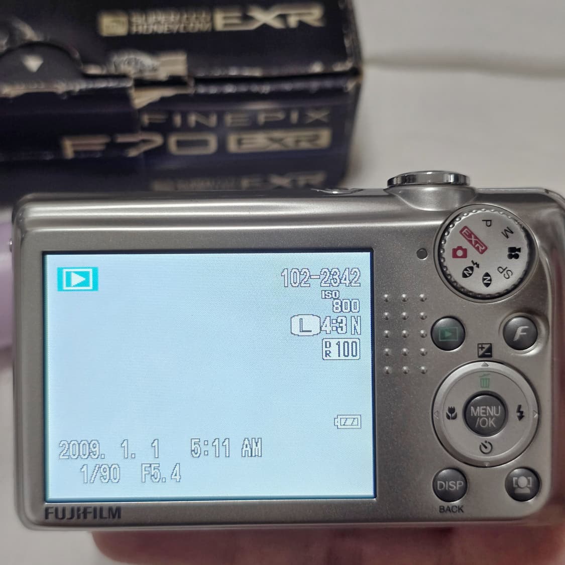 풀박)후지필름 파인픽스 f70exr 실버 fujifilm  f70 상품이미지9