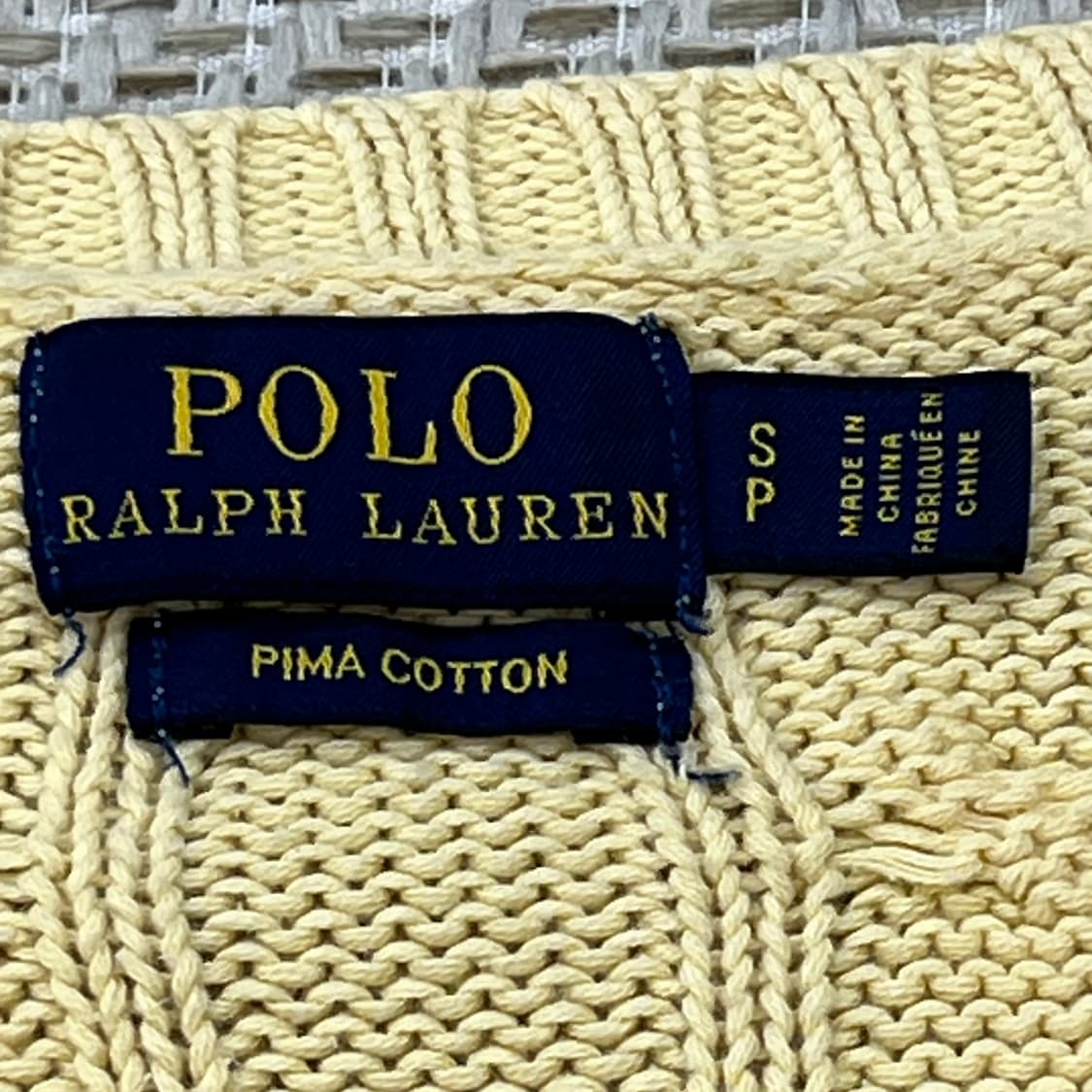 폴로 랄프로렌 꽈배기 반팔 니트 r3479 상품이미지5