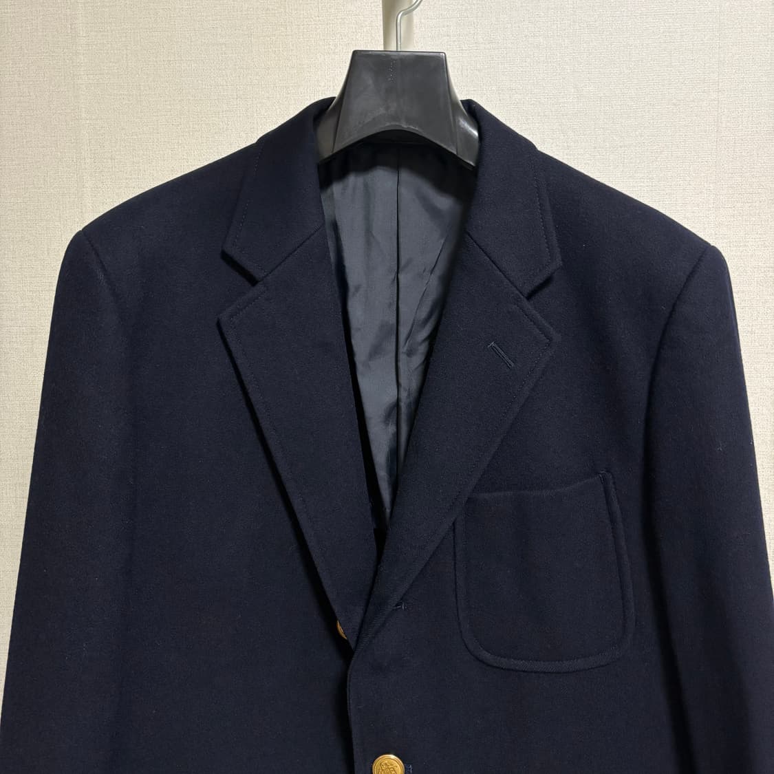 제이프레스 울 금장 블레이저 / 네이비, S 상품이미지2